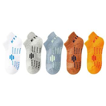 ຖົງຕີນເດັກນ້ອຍຝ້າຍບໍລິສຸດເດັກຊາຍໃຫຍ່ summer ເຮືອ socks ເດັກ socks ຝ້າຍບໍລິສຸດ deodorant ເສັ້ນດ່າງຍາວບາງສ່ວນ