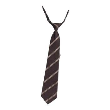 Brown college style tie yyds!!