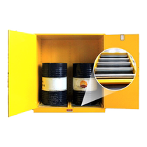 Explosion-proof cabinet rollers are used to store 200-liter gasoline barrels. The supporting rollers are single and double barrels. The factory strengthens load-bearing customization.