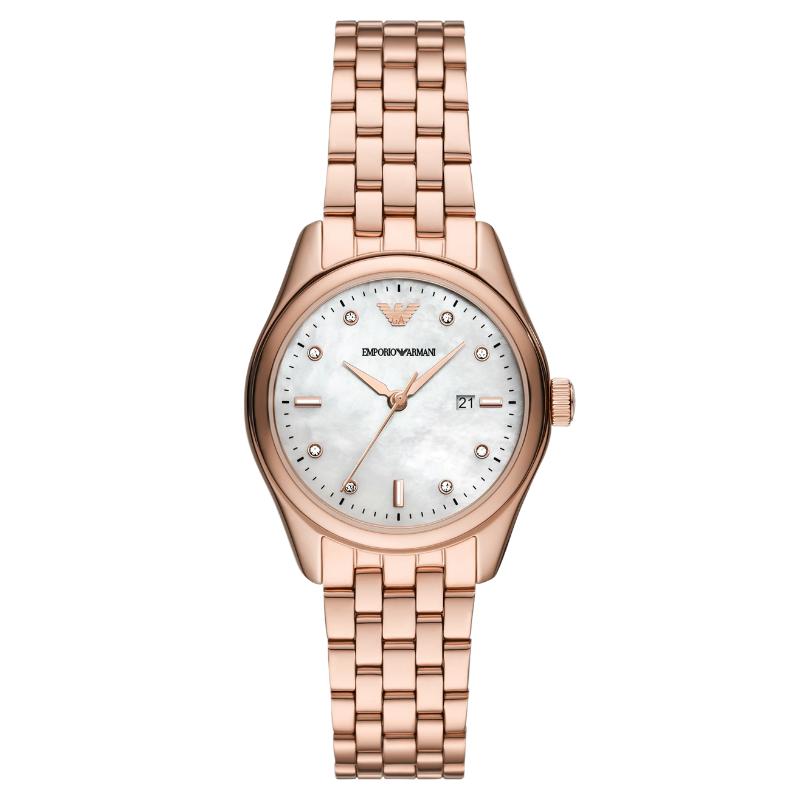 Armani Armani watch women's white moonlight watch exquisite AR11615