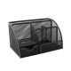 Multifunctional large capacity creative fashionable mesh pen holder