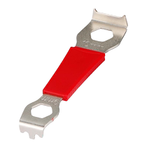 Mountain road bicycle chainring wrench tool toothed disc nail screw removal chainring screw wrench