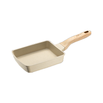 Supoir jade Fever Style de soleil Home Flat Bottom Pan Non-stick Pan Thick Egg Burning Frying Pan Medical Stone Breakfast Omelets