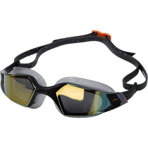 (Self-operated) Speedo professional training fit anti-fog flat swimming goggles unisex sports equipment