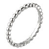 Zheng Yinji pure silver 999 ring beaded sterling silver women's ring fashionable and simple gift for girlfriend with exquisite ring