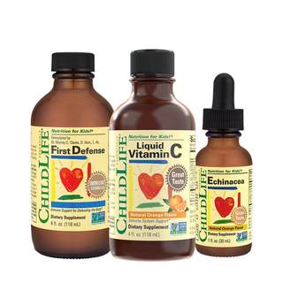 Childlife childhood vitamin c three-piece set