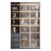 TPU transparent dust-proof curtain display rack bookcase cabinet storage cabinet open hand-made bookshelf dust-proof curtain