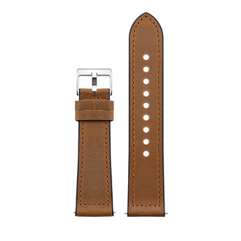 Princess danling thin genuine leather crazy horse leather silicone watch strap