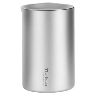 Titanium craftsman outdoor pure titanium travel tea set set