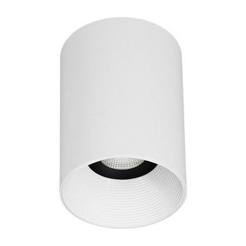 Surface-mounted led hole-free round ceiling-less main light