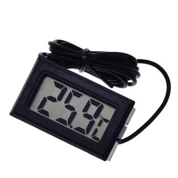 Electronic digital display temperature measurement meter room temperature water temperature bathtub refrigerator digital display sensor thermometer waterproof probe