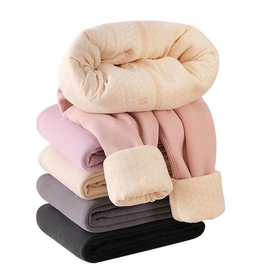 【棉羊毛】儿童保暖裤女童加绒加厚棉裤秋冬男童校服神器棉服新款