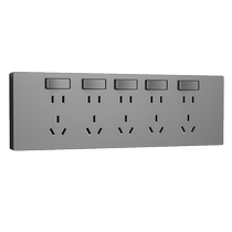 International Electrician 86 Type Expansion Socket 35 Hole Kitchen Expands Porous Converter Rail Socket Wireless Plug