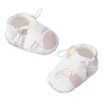 Spring baby soft-soled shoes pure cotton 8 months and 1 year old baby girl baby indoor toddler shoes and socks spring and summer soft