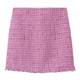LILY Aolai spring new women's clothing retro temperament elegant commuter A-line skirt short skirt