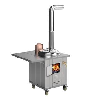 Firewood stoves arrive at your door via sf express! the whole machine is thicker!