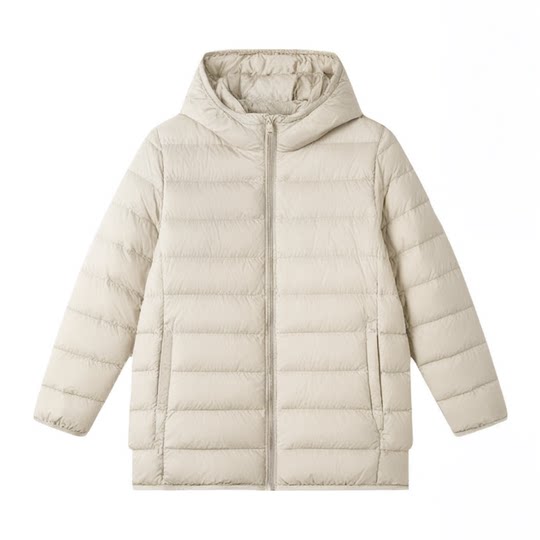 Yalu official hooded short down jacket fashion