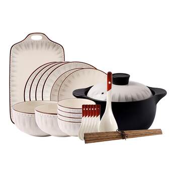 Kawashimaya nordic simple home tableware and dishes set