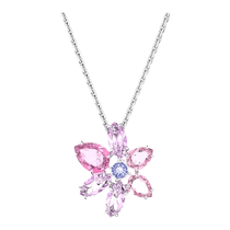 Swarovski Gema flower shape necklace womens clavicle chain accessories pendant jewelry