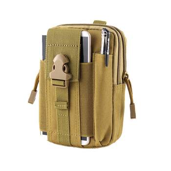 Outdoor sports multifunctional men's mobile phone bag tool waist bag