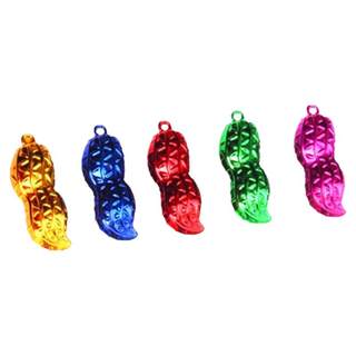 结婚金花生婚庆用品陪嫁妆子孙桶吉祥物配件新房装饰迷你彩色花生