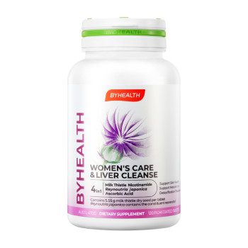 Byhealth baiyueguang women's liver tablets milk thistle ນອນເດິກ ບຳລຸງຕັບໃຫ້ແຂງແຮງ