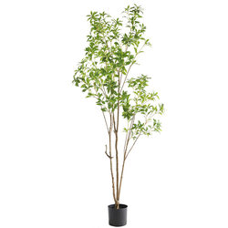 Artificial Tree, Horse-Dranker Tree, Potted Green Plant, Landscaping, Indoor Decoration, Entrance Staircase Plant, Fake Tree, Bonsai, Landscape Ornament