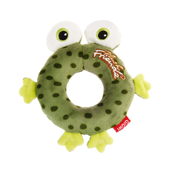 Qzee is a dog toy toy, a lion, a lion gigwi rod, grinding teeth, sound, sound flying plate pet donut