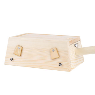 The six-hole wooden moxibustion box is universal for the whole body and is easy to operate.