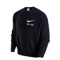 Nike Nike spring and autumn mens new sports and leisure warm round neck long-sleeved sweater sweater FB7726-010