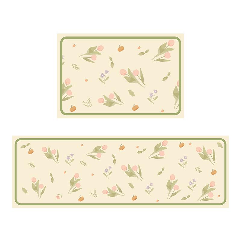 Kitchen floor mat diatom mud absorbs water, quickly dries, absorbs oil and is non-slip