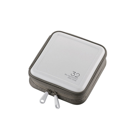 星日社Elecom宜丽客DVD碟片收纳包蓝光大容量CD光盘复古收藏盒