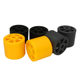Support rotating strip guide pulley