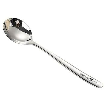 Food grade stainless steel long handle household spoon