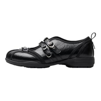 Donkey donkey punk studded mary jane shoes