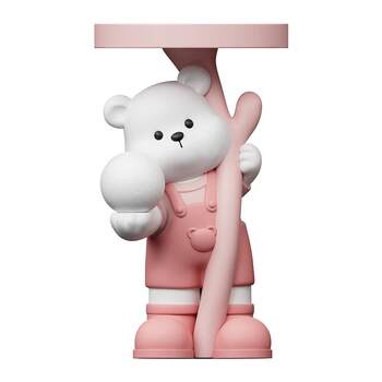 Bouquet bear floor-standing side table with humidifier