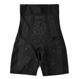 Seamless thin ice silk tummy control underwear for all seasons high waist