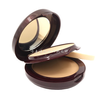 Ainuo microcrystalline double-layer dual-purpose powder biscuit wet powder ivory white makeup ທໍາມະຊາດເພື່ອປັບສີຜິວໃຫ້ສົດໃສແລະຟື້ນຟູໃບຫນ້າ