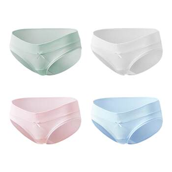 Belly-supporting maternity underwear in october