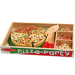 Baby wood quality cut see music simulation pizza kitchen toys, children, home gift Kindergarten corner toys