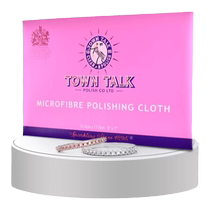 British TownTalk Técom microfiber cloth jewel jade polished cloth emerald jewel wiping cloth pearl cloth