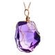 Pro-crystal natural amethyst pendant necklace for women