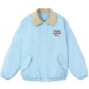 PUMA official children's clothing children's winter woven cotton jacket jacket American college style lapel flight suit