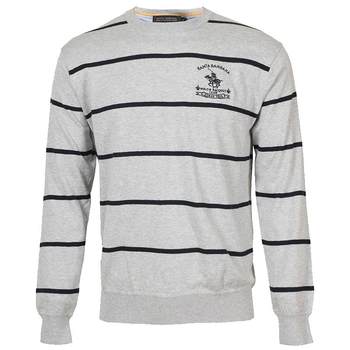 St. Paul's Men's Round Neck Pullover Striped Comfortable Cashmere Sweater Knitted Sweater Warm 2022 Spring New Style