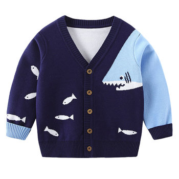 New style 3-year-old baby boy autumn knitted sweater New style 3-year-old baby boy autumn knitted sweater