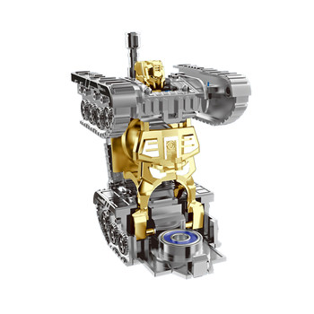 Tank transformation robot fidget spinner boy toy