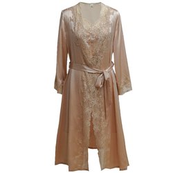 Sheng Jin Yisheng Sexy Silk Pajamas ຂອງແມ່ຍິງ Mulberry Silk Nightgown Home Suspender Wedding Morning Nightgown Premium New