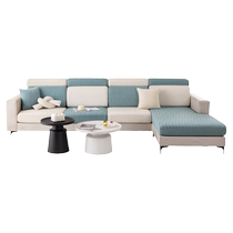 Sofa cover all-inclusive universal cover summer ice silk cool stretch sofa cover anti-cat scratch combination sofa cushion cover
