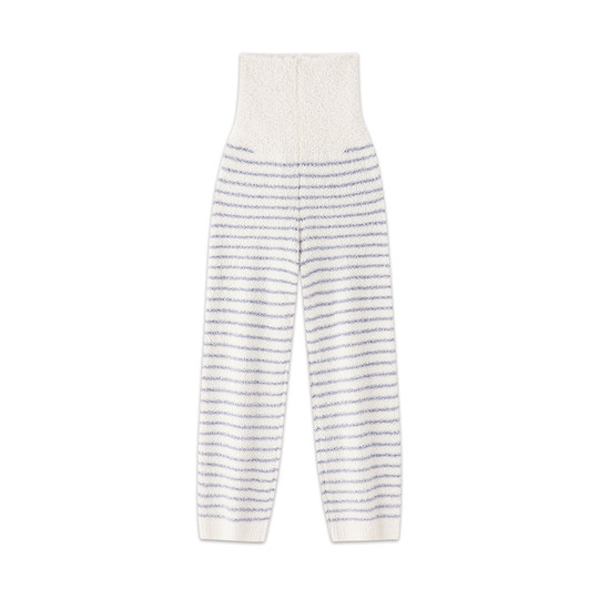 BE high waist warm uterus half-edged velvet pajama pants long trousers for women in winter