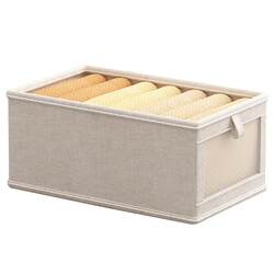 Buy 1 Get 4 Clothes Storage Baskets, Fabric Storage Boxes for Clothes, Wardrobe Layering Storage Boxes, Home Storage Boxes for Pants